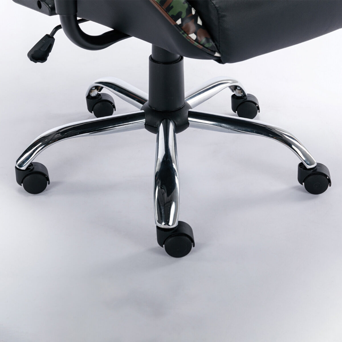 Кресло компьютерное BRABIX "Military GM-140", две подушки, экокожа, черное с рисунком милитари, 532802 — изображение 15