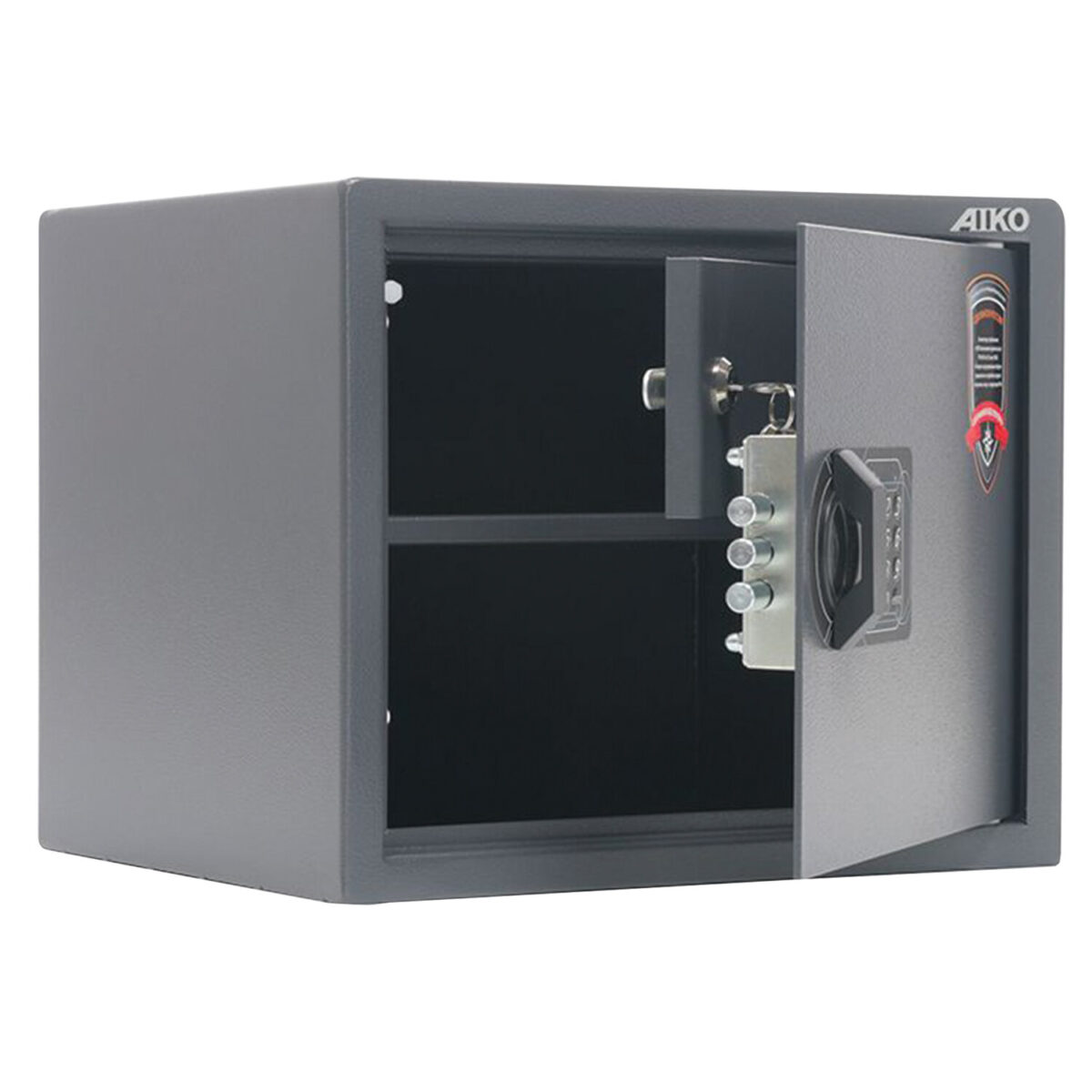 Сейф оружейный AIKO "TT-28 EL", 280х340х295 мм, 8,5 кг, патронное отделение, электронный замок — изображение 1