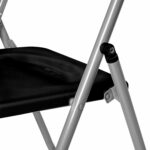 Стул складной BRABIX "Golf Lite CF-017", серебристый каркас, пластик чёрный, 532895 — изображение 10