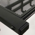 Вешалка настенная с полкой 2 яруса "Торонто-22", 585х670х270 мм, 9 крючков, металл, черная, ВСПТ22 Ч — изображение 3