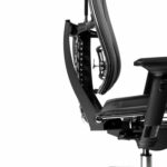 Кресло МЕТТА "YOGA" Y 4DT B2-14D, адаптивная спинка, 3D-подголовник, сверхпрочная сетка, черное — изображение 7