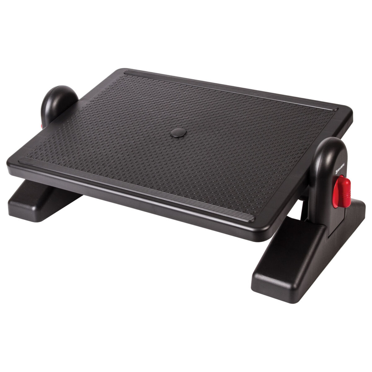 Подставка для ног BRAUBERG, офисная, 41,5х30 см, с фиксаторами, черная, 530364 — изображение 2