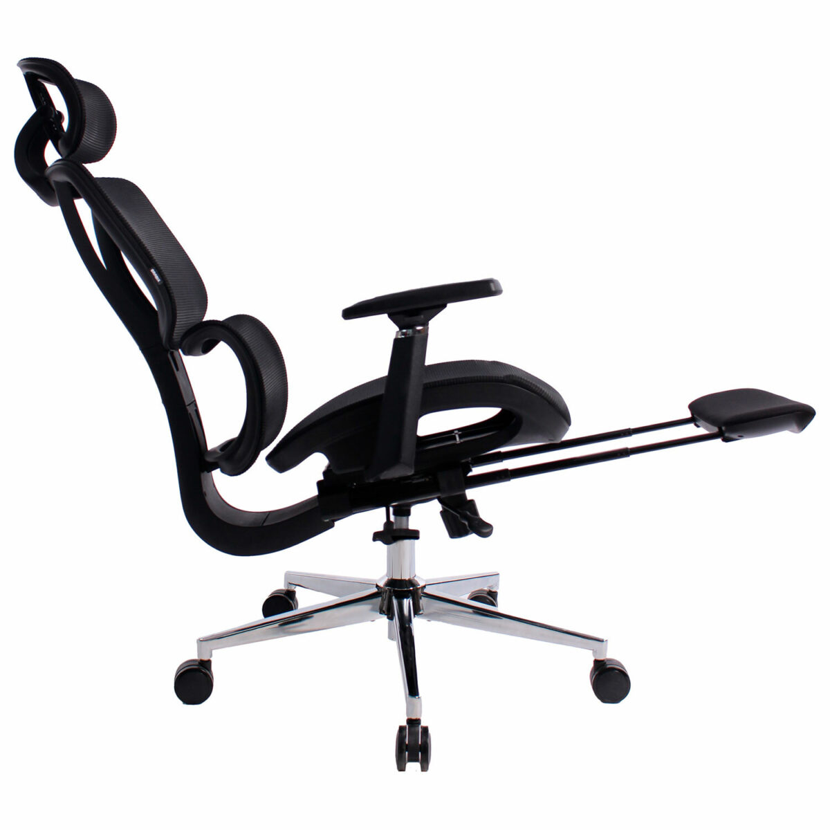 Кресло BRABIX PREMIUM "Evolution ER-700", подножка, слайдер, синхромеханизм, сетка, черное, 532947 — изображение 9