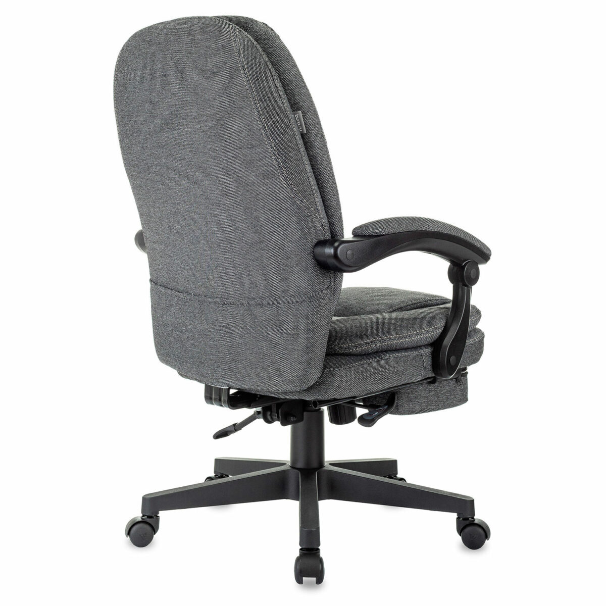 Кресло офисное CH-868MSG-BF, синхромеханизм, вибромодуль, подставка для ног, ткань, серое, 1998751 — изображение 6