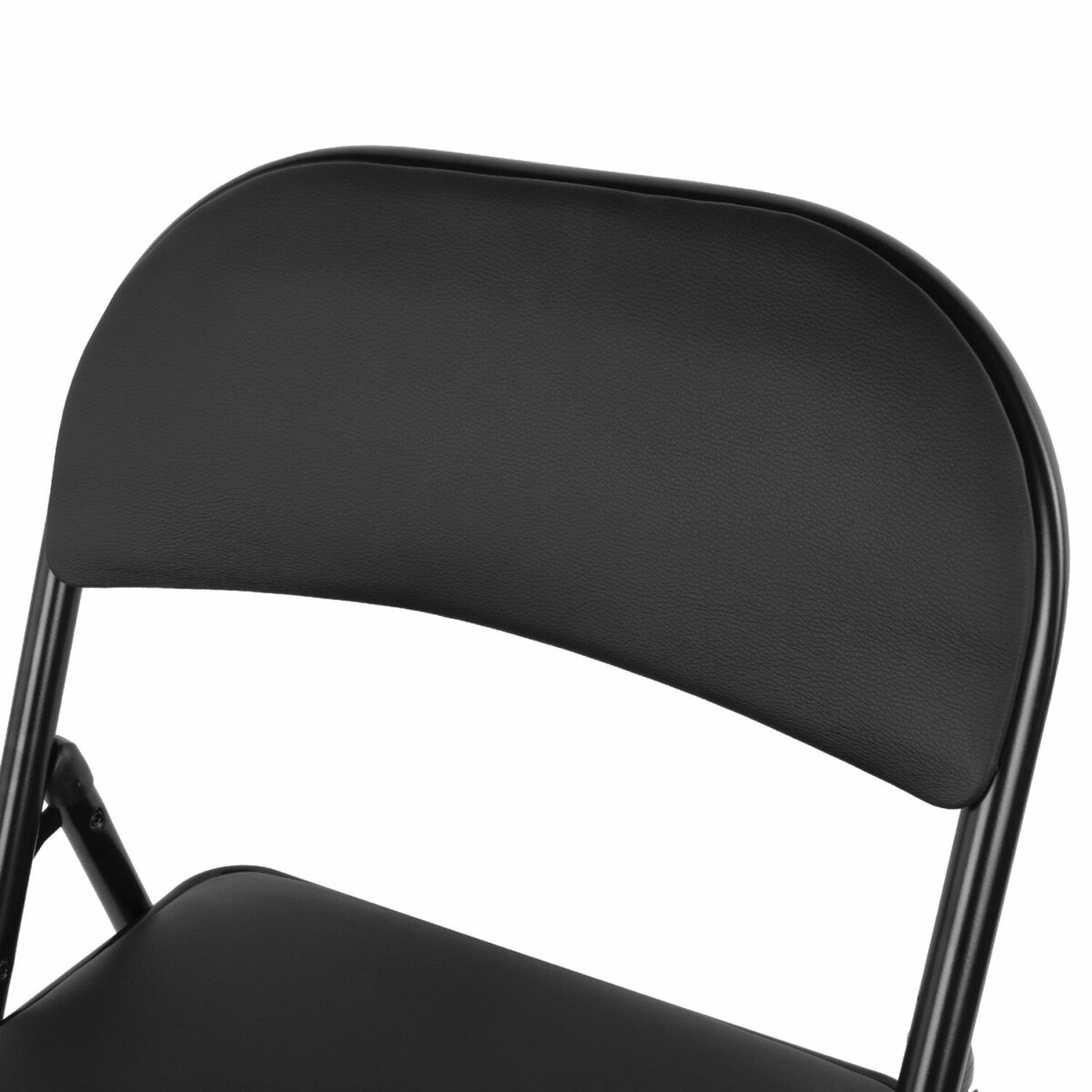 Стул складной BRABIX "Golf Plus CF-003 Комфорт", черный каркас, кожзам черный, 531566 — изображение 12