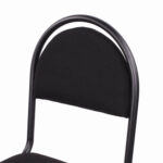 Стул для посетителей РС00М, черный каркас, ткань черная — изображение 3