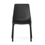 Стул для столовых, кафе, дома SHT-S75, черный металлический каркас, пластик черный — изображение 3