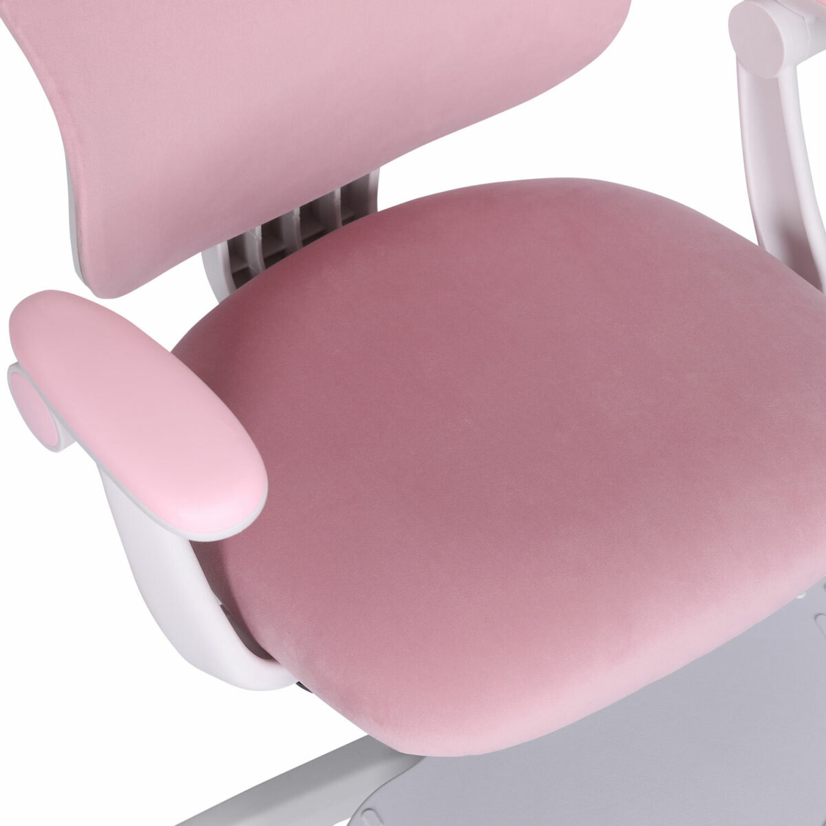 Кресло детское с подставкой для ног BRABIX "Sky MG-206", велюр, розовое, 533154 — изображение 12
