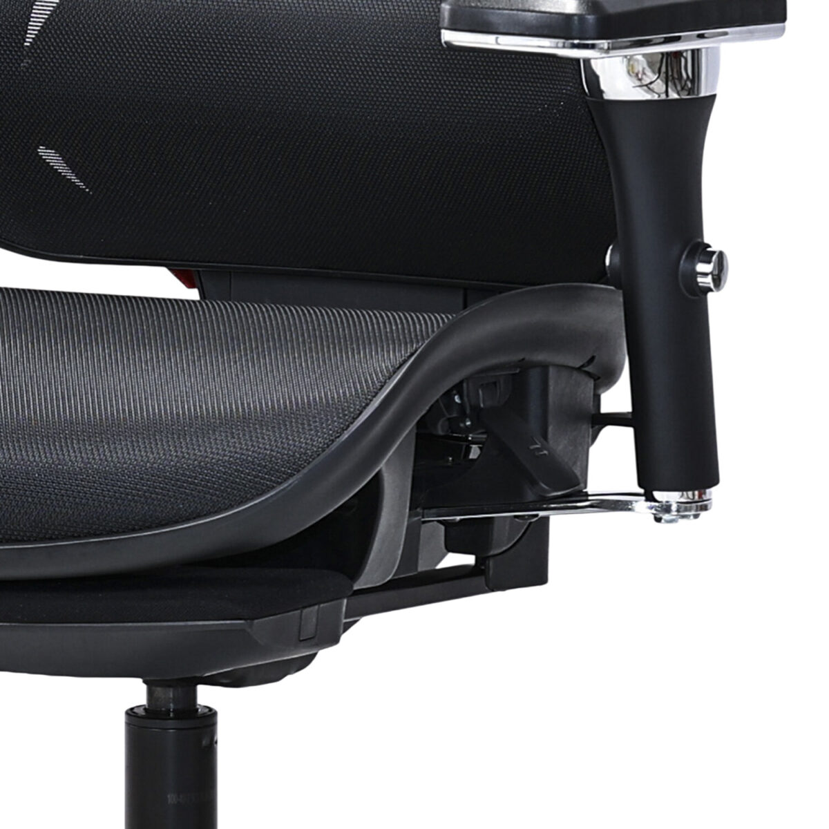 Кресло ATRONE (АТРОН) "Optimus ER-707", адаптивный механизм со слайдером, сетка, черный/красный, 532968 — изображение 10