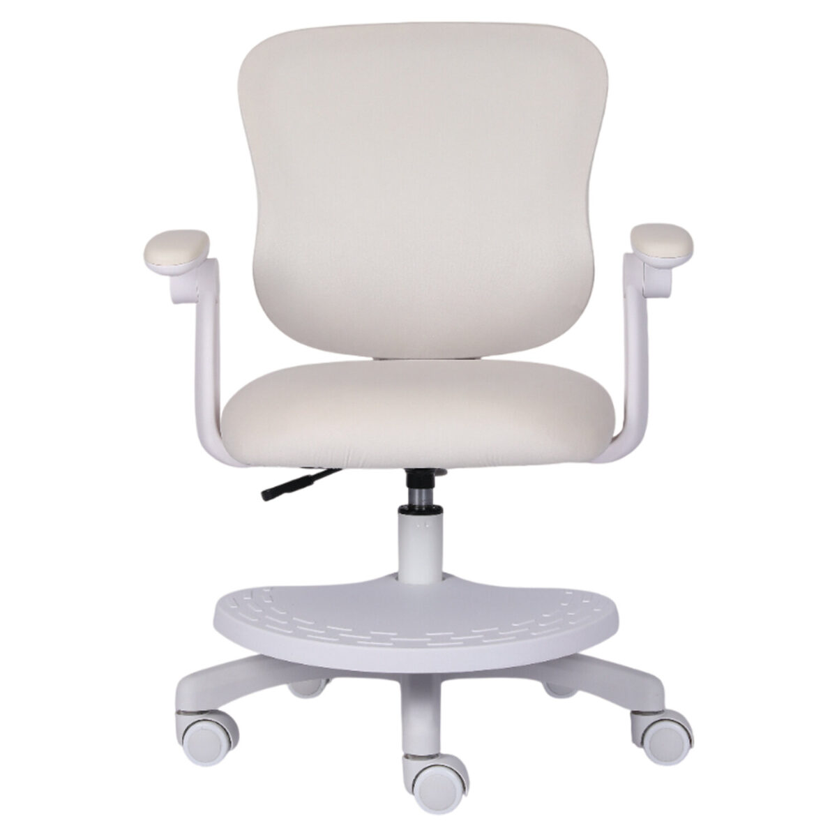 Кресло детское с подставкой для ног BRABIX "Sky MG-206", велюр, бежевое, 533156 — изображение 2