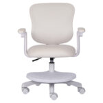 Кресло детское с подставкой для ног BRABIX "Sky MG-206", велюр, бежевое, 533156 — изображение 2