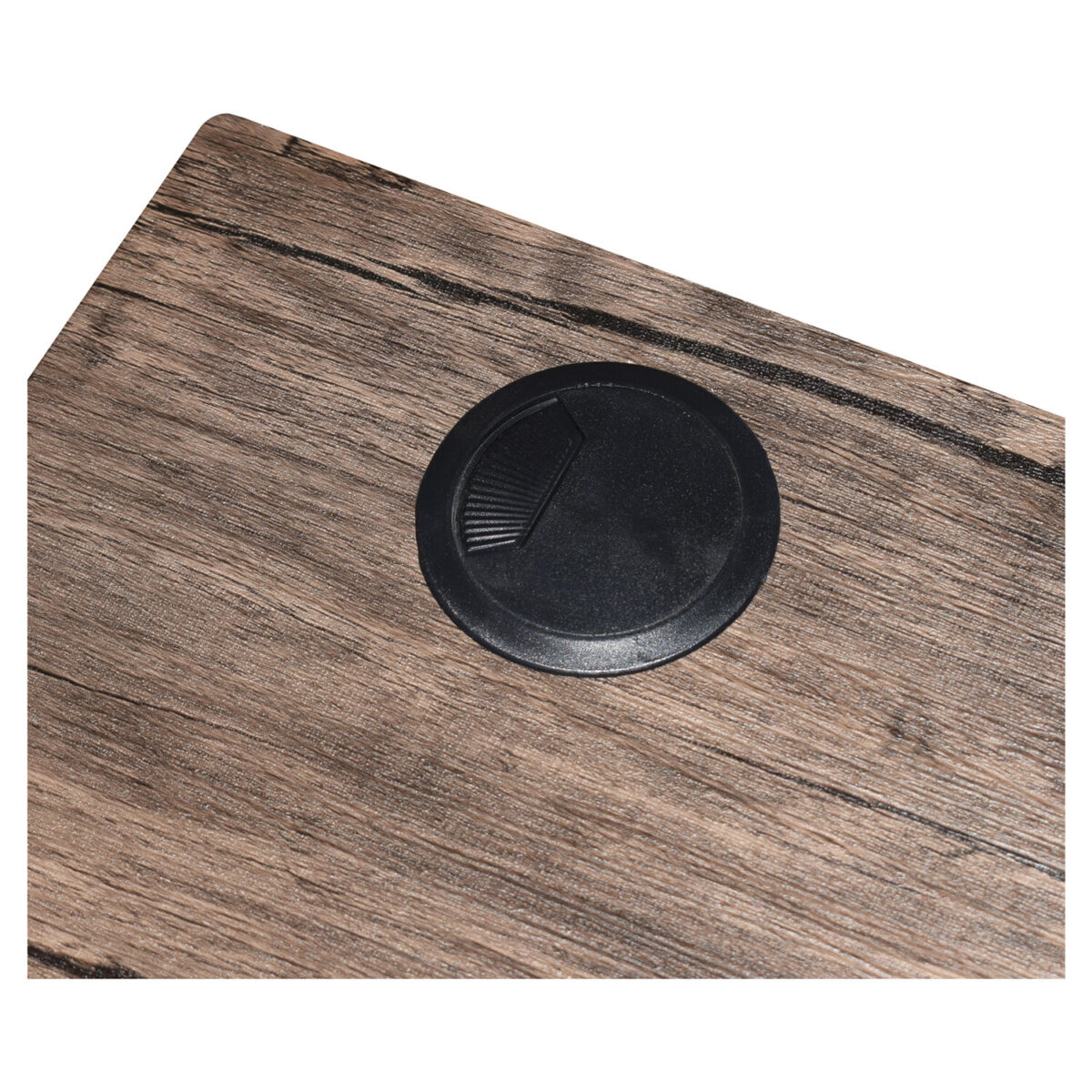 Стол на металлокаркасе BRABIX "LOFT CD-006", 1200х500х730 мм, 2 полки, цвет морёный дуб, 641224 — изображение 8