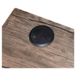 Стол на металлокаркасе BRABIX "LOFT CD-006", 1200х500х730 мм, 2 полки, цвет морёный дуб, 641224 — изображение 8