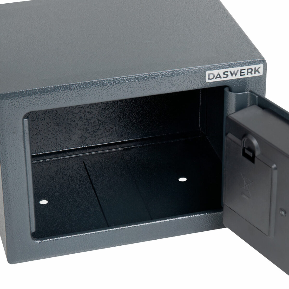 Сейф мебельный DASWERK (ДАСВЕРК) SC-170EL (170х230х170 мм), электронный замок, графит, 291338 — изображение 9