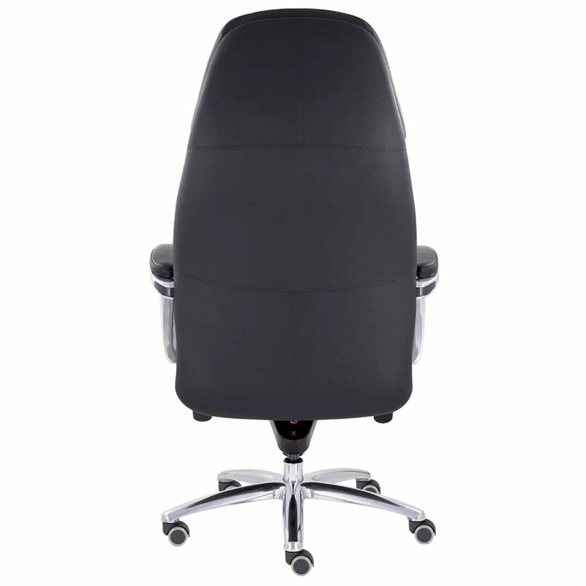 Кресло офисное "EPIK" A-181-G, мультиблок, натуральная кожа, черное — изображение 6