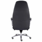 Кресло офисное "EPIK" A-181-G, мультиблок, натуральная кожа, черное — изображение 6