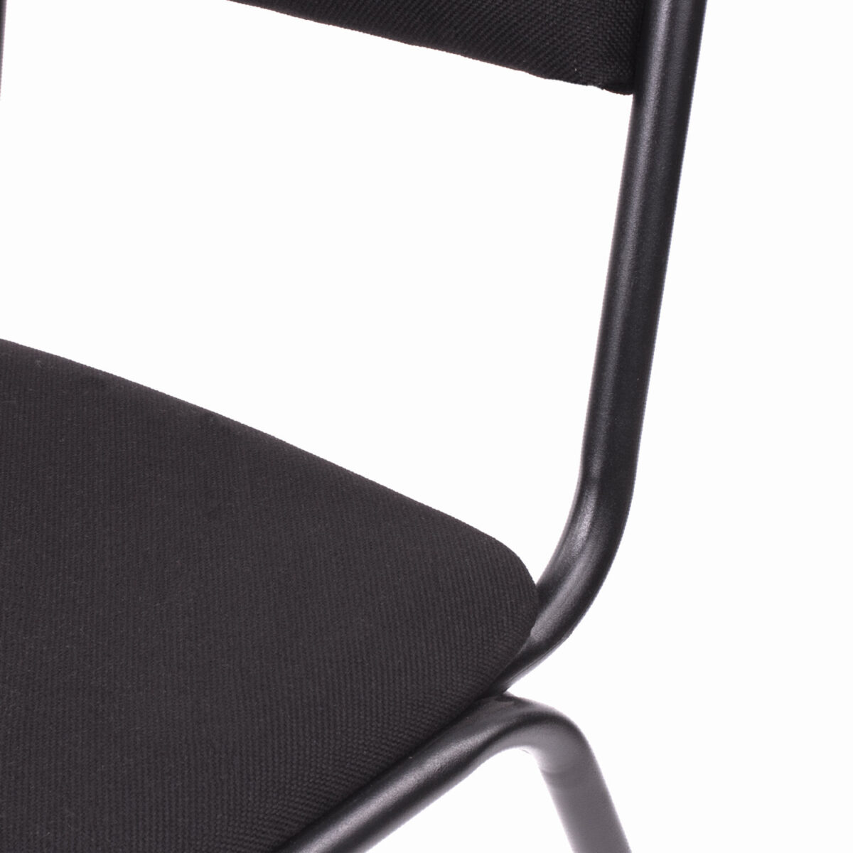 Стул для посетителей РС00М, черный каркас, ткань черная — изображение 5