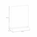 Вешалка для плечиков "Радуга-1", 1500х820х390 мм, металл, черная, ВНП 298 Ч — изображение 2