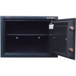 Сейф BRABIX "КМ-310", 310х430х375 мм, 20 кг, ключевой замок + полка, крепление к стене, 291166 — изображение 3