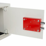 Сейф мебельный DASWERK (ДАСВЕРК) SC-250KL (250х350х250 мм), ключевой замок, бежевый, 291344 — изображение 6