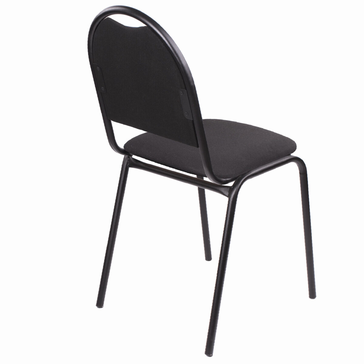 Стул для посетителей РС00Л, черный каркас, ткань черная — изображение 4