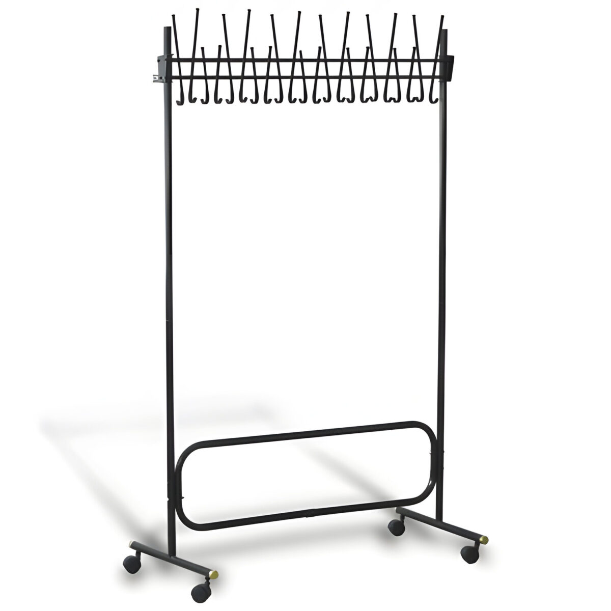 4e85b81637a35_xl Вешалка напольная "СК (СКР)", 1,98 м, 22 крючка, металл, черная, передвижная — изображение 1