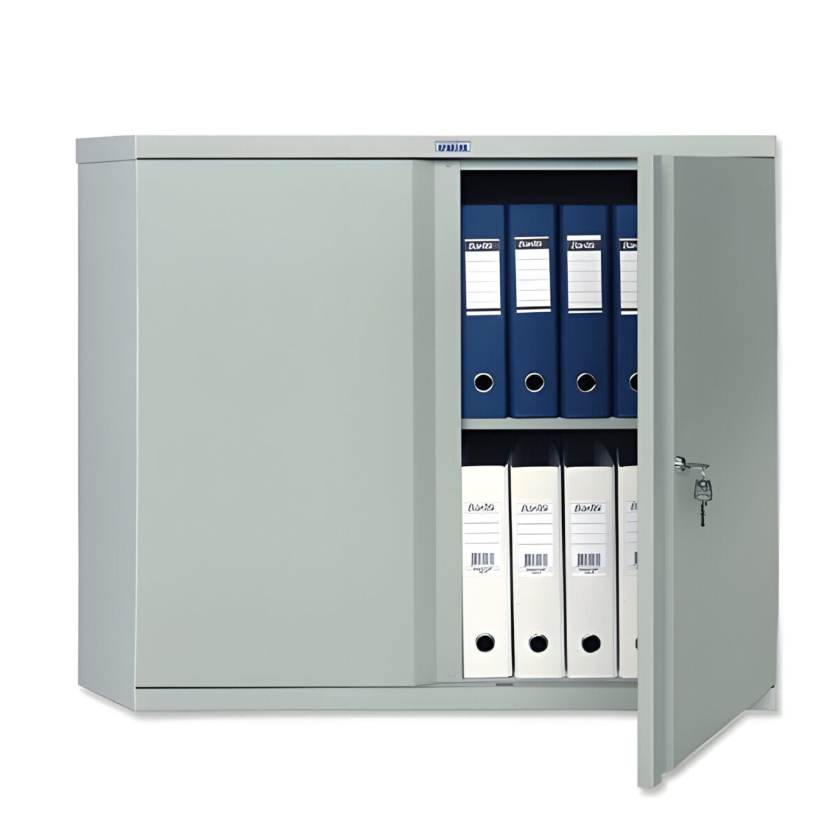 Шкаф металлический офисный ПРАКТИК "AM-0891", АНТРЕСОЛЬ для шкафа "АМ-1891", код 290093, разборный — изображение 1