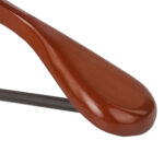 Вешалка-плечики, размер 48-50, деревянная, анатомическая, перекладина, цвет вишня, BRABIX "Люкс", 601164 — изображение 2