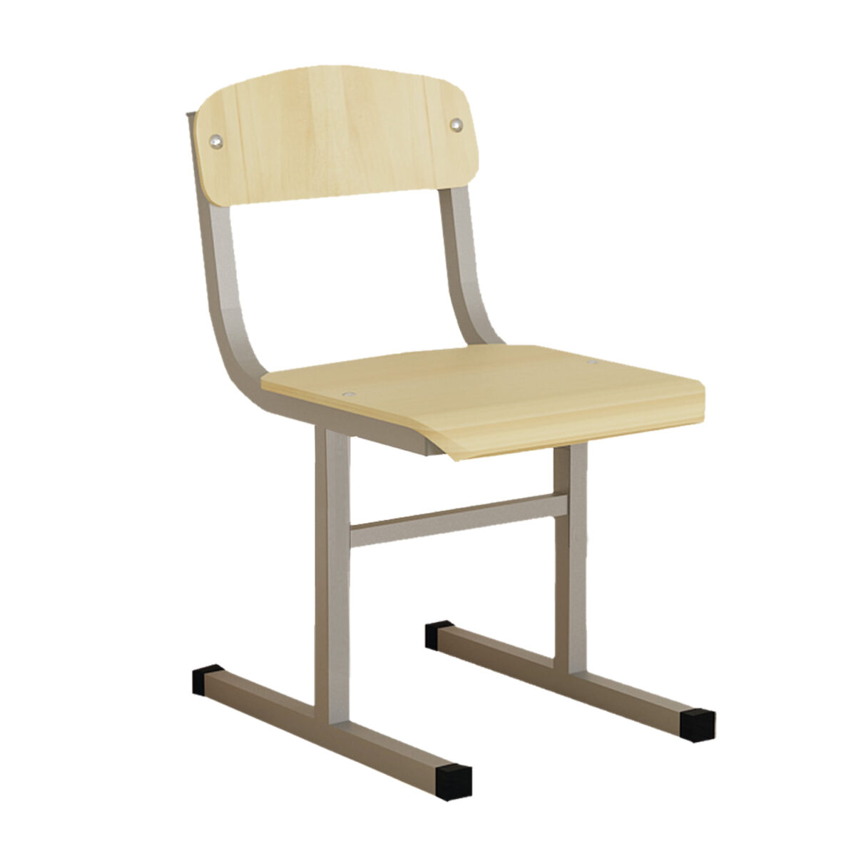 50080d74b11a5_xl Стул ученический нерегулируемый, 380х480х800 мм, рост 6, серый каркас, Ш-509 — изображение 1