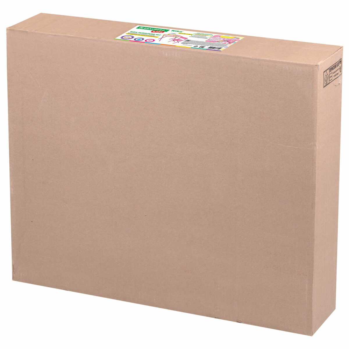 Комплект детской мебели розовый ПРИНЦЕССА: стол + стул, пенал, BRAUBERG NIKA KIDS, 532635 — изображение 8