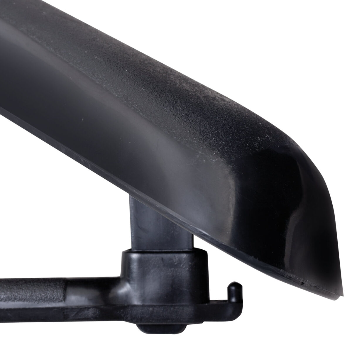 Вешалка-плечики, размер 50-52, пластик, анатомическая, перекладина, крючки для бретелей, черный, С041 — изображение 4