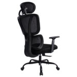 Кресло BRABIX PREMIUM "Fargo ER-710", синхромеханизм, 3D подлокотники, сетка/ткань TW, черное, 532949 — изображение 3