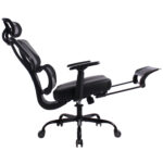 Кресло BRABIX PREMIUM "Venom GM-530", подножка, синхромеханизм, экокожа/сетка, черное/серое, 532951 — изображение 10