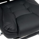 Кресло офисное CROMEX (КРОМЕКС) "Chill MS-005", с функцией вибромассажа, подножка, экокожа, черное, 532958 — изображение 12