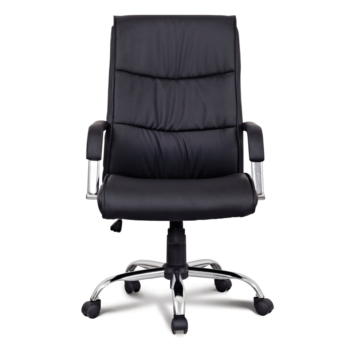 Кресло офисное BRABIX "Space EX-508", экокожа, хром, черное, 530860 — изображение 5