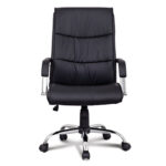 Кресло офисное BRABIX "Space EX-508", экокожа, хром, черное, 530860 — изображение 5