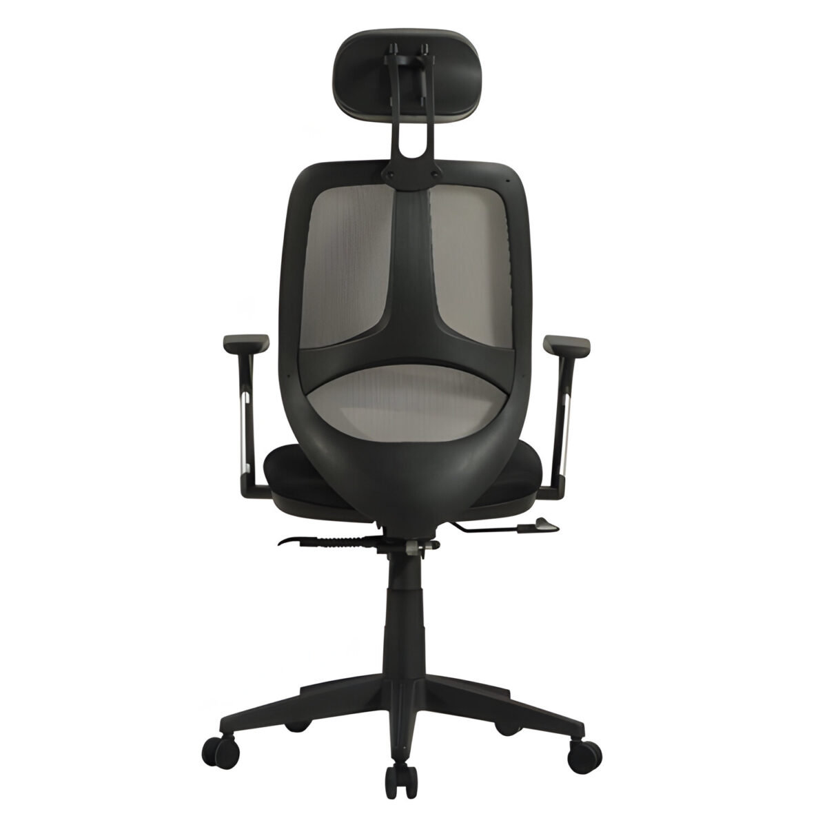 Кресло BRABIX "Saturn ER-400", с подголовником, комбинированное, черное/серое, 530871 — изображение 5