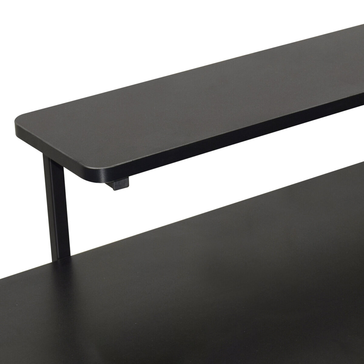 Стол компьютерный на металлокаркасе BRABIX "TECH GT-002", 1000х635х750 мм, черный, 641858 — изображение 4