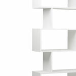 Стеллаж BRABIX "Scandi SH-008", 730х250х1760 мм, 6 секций, ЛДСП, белый, 641897, ЦБ013658-1 — изображение 6