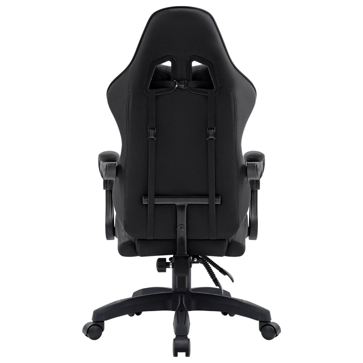 Кресло компьютерное DEFENDER "Breeze", 2 подушки, ткань, черное, 64299 — изображение 6