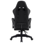 Кресло компьютерное DEFENDER "Breeze", 2 подушки, ткань, черное, 64299 — изображение 6