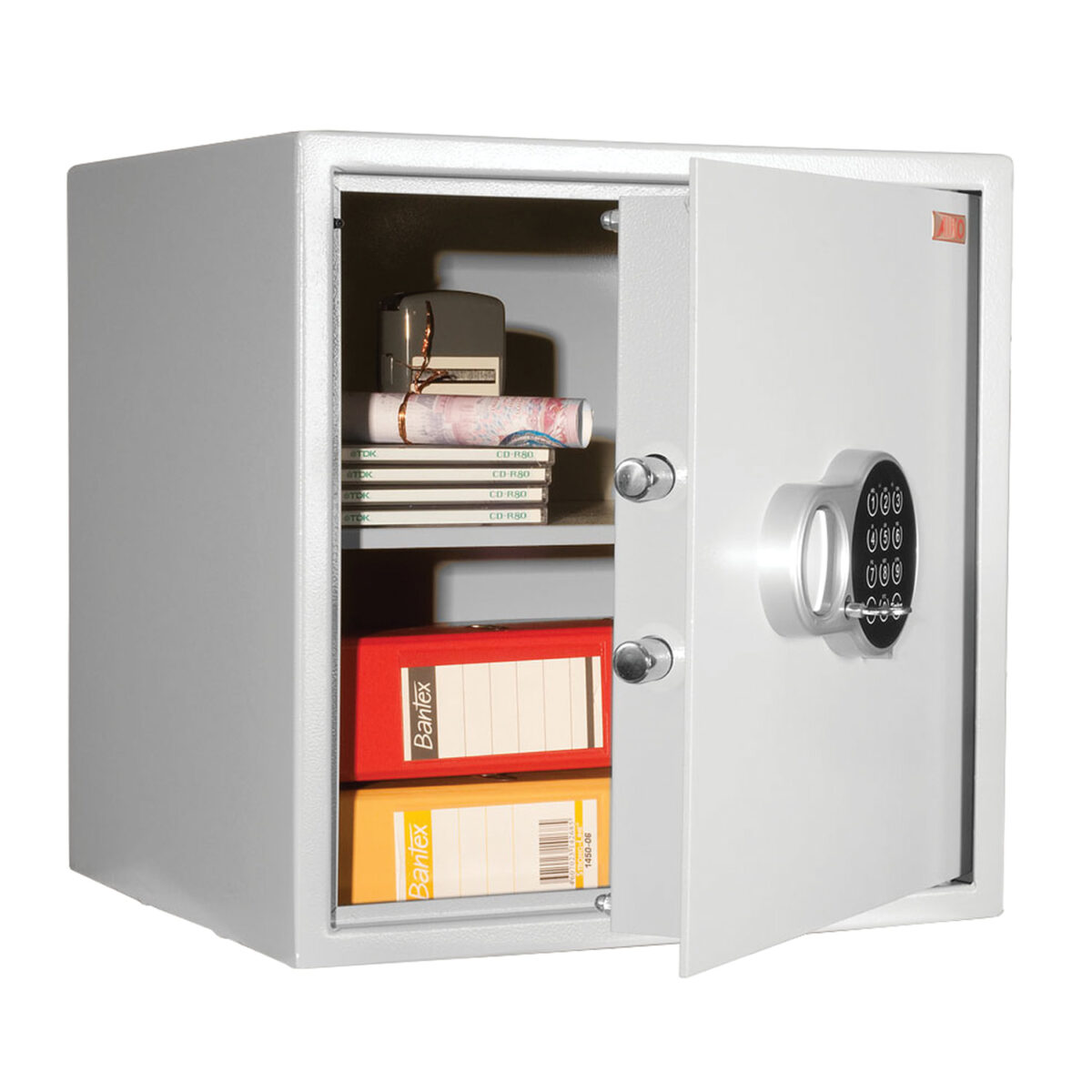 Сейф мебельный AIKO "Т40EL" 400х400х356 мм, 19 кг, электронный замок, крепление к стене — изображение 1