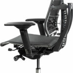 Кресло МЕТТА "YOGA" Y 4DF B2-5D, адаптивная спинка, 3D-подголовник, сверхпрочная сетка, черное — изображение 8