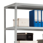 Стеллаж металлический ПРАКТИК "MS", 2000х1000х300 мм, 6 полок, MS200/100х30/6 — изображение 2