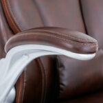 Кресло BRABIX PREMIUM "Phantom EX-553", рециклированная кожа, регулируемый подголовник, коричневое, 532941 — изображение 12