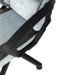 Кресло компьютерное BRABIX "Forcer GM-127", 2 подушки, ткань, серое/светло-голубое, 533214 — изображение 10