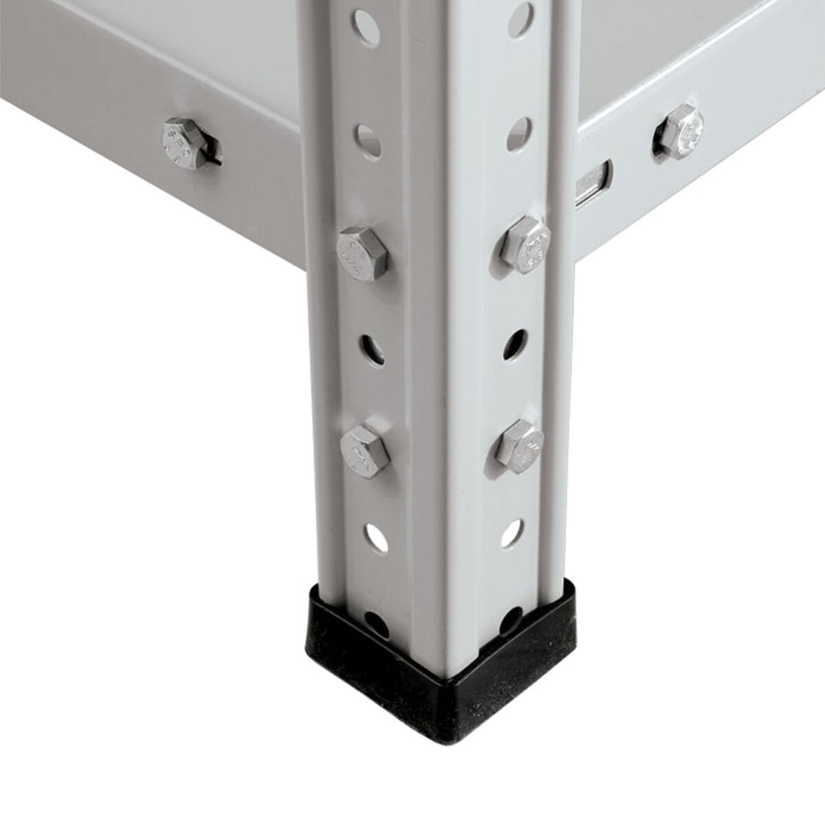 Полки MS (ш1000хг400 мм), КОМПЛЕКТ 7 шт. для металлического стеллажа, фурнитура в комплекте — изображение 3