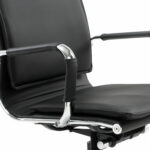 Кресло офисное BRABIX "Cube EX-523", экокожа, хром, черное, 531946 — изображение 11