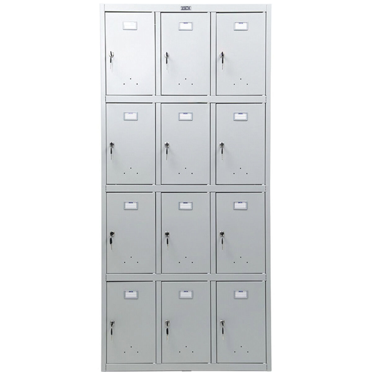 Шкаф металлический для сумок ПРАКТИК "LS-34" двенадцатисекционный, 1830х850х500 мм, 44 кг, разборный — изображение 4