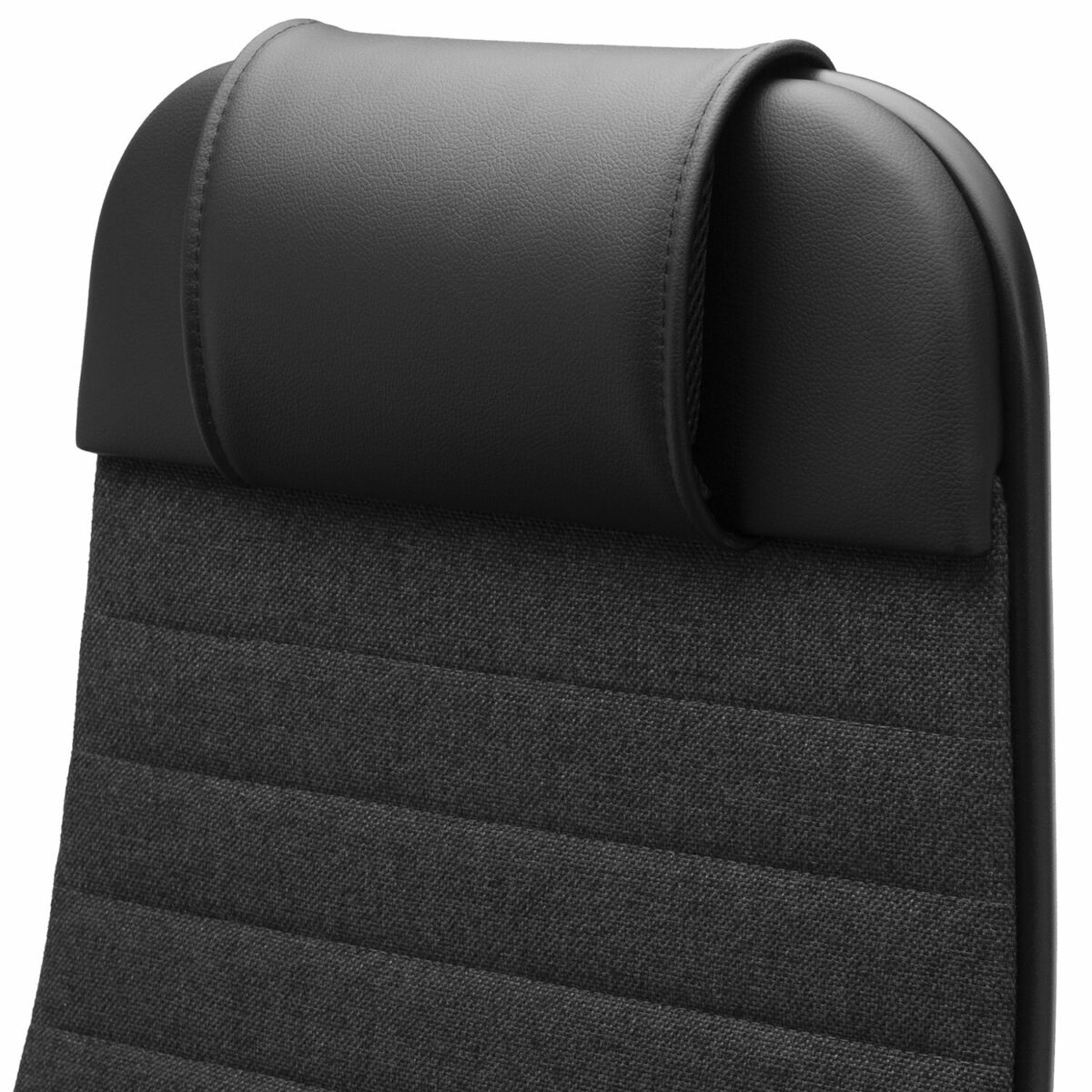 Кресло офисное МЕТТА "К-27" хром, ткань, сиденье и спинка мягкие, серое — изображение 16